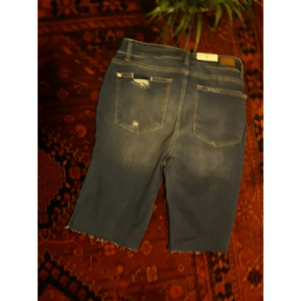 ♥️S M L XL♥️Destroy Cut Off Bermuda Shorts - Picture 8 of 8